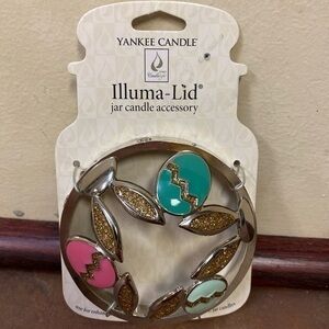 New! Yankee Candle Illuma Lid EASTER GOLDEN EGGS and BUNNY EARS Rare